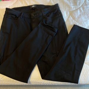 Paige size 32 black hoxton ankle.